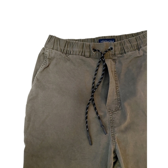 American Eagle Outfitters Green Ankle Cropped Jeans - Picture 3 of 6